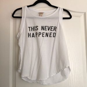 Mossimo This Never Happened Tank